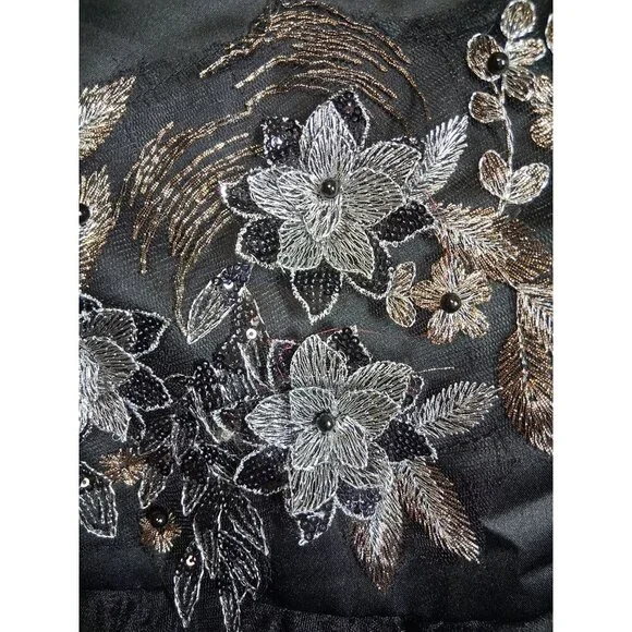 NWT Formal Party Dress Dance Prom Retro Y2K Boho Whimsigoth Size XS/Small - Picture 5 of 8